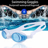 2017 New Professional Outdoor Anti-Fog Anti-UV Swimming Glasses Adult Men Women Swimming Goggles Eyewear with Ears Plug and Box