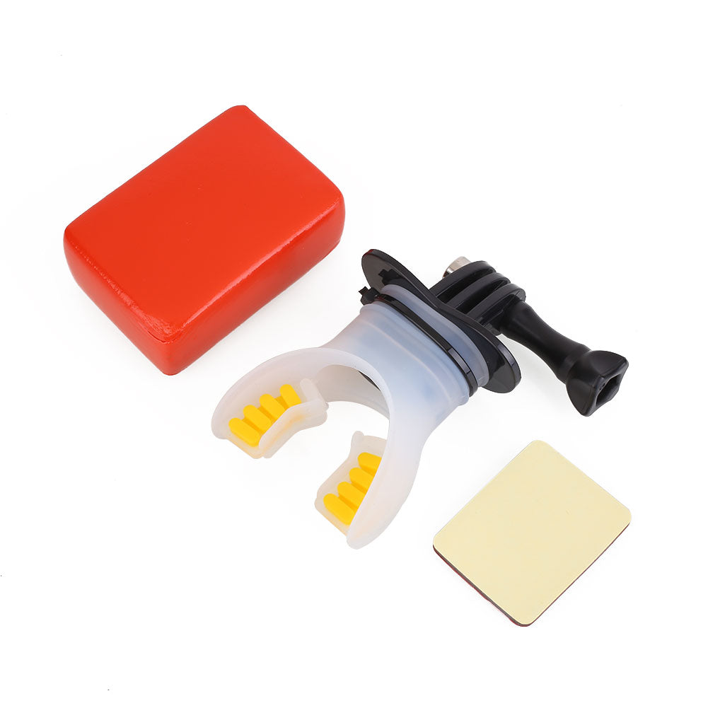 Surfing Diving Kayaking Dummy Bite Mouth Mount Floaty Floating For GoPro
