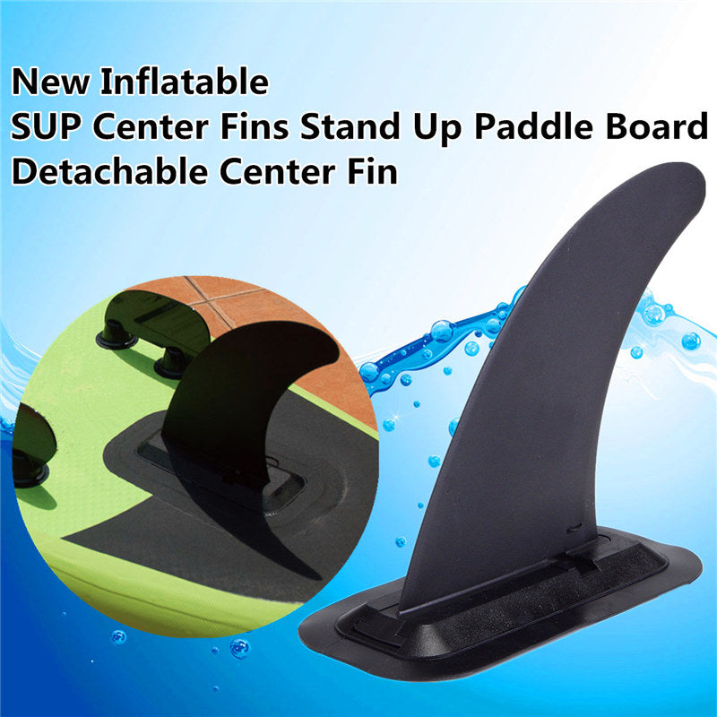 2017 New 1pcs Detachable Inflatable SUP Center Fins stand Up Paddle Board Detachable Center Fin center Surf Fin 8'' Sup Fin