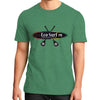 District T-Shirt (on man) Heather green Eco Surf Puerto Rico