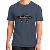 District T-Shirt (on man) Heather navy Eco Surf Puerto Rico