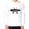 Hoodie (on man) White Eco Surf Puerto Rico