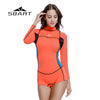 SBART 2mm Neoprene Women Shorty Wetsuit Kite Surfing Snorkeling Swimwear Swimsuit Scuba Diving One-Pieces Suit Beach Rash Guard