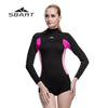 SBART 2mm Neoprene Women Shorty Wetsuit Kite Surfing Snorkeling Swimwear Swimsuit Scuba Diving One-Pieces Suit Beach Rash Guard