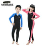 Children Lycra Conjoined Swim Wetsuit Block Uv Surf Bathing Suit Sea Diving Floating Snorkeling Clothing Swimsuit Sun Protection