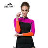 SBART 2mm Neoprene Women Scuba Diving Jacket Kite Surfing Snorkeling Wetsuit Triathlon Rash Guard Swimming Windsurfing Swimsuit