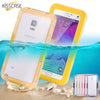 KISSCASE Waterproof Swimming Cover for Samsung Galaxy Note 2 3 4 Case Clear Crystal Diving Surfing Phone Bag Coque Funda Shell