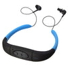 LEORY 4 Colors IPX8 Waterproof MP3 Player Headset Swimming Surfing SPA Diving Sports MP3 Player FM Radio Built in 4GB Memory