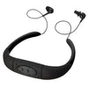 LEORY 4 Colors IPX8 Waterproof MP3 Player Headset Swimming Surfing SPA Diving Sports MP3 Player FM Radio Built in 4GB Memory