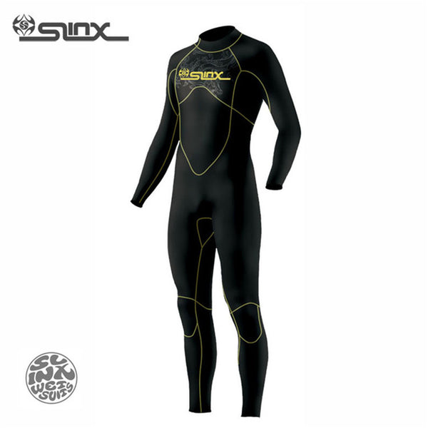 SLINX DISCOVER 1106 5mm Neoprene Men Scuba Diving Suit Fleece Lining Warm Wetsuit Snorkeling Kite Surfing Spearfishing Swimwear