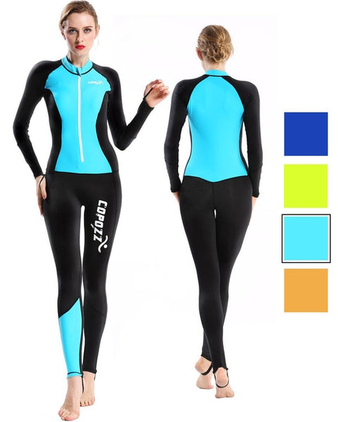 Copozz Full Body Wetsuits Men Women Youth Sun Protection Swimming Suits For Scuba Diving Swimming Surfing Spearfishing One Piece