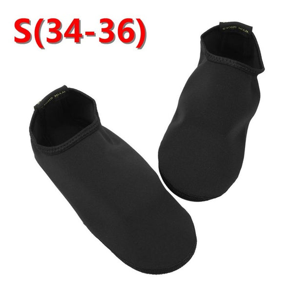 1pair Men Women Snorkeling Shoe Anti-slip Diving Socks Snorkel Suit Scuba Boot Water Sports Swim Beach Swimmming Shoes Foot Tool