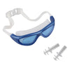 Sales Promotion Swim Goggle With Anti-Fog UV Protective Plain Mirrored Curve Lens For Adult wholesale