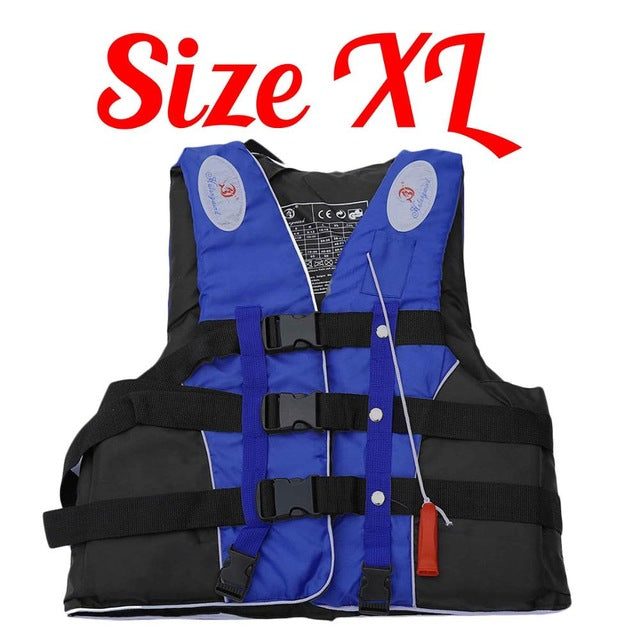 Dalazy Outdoor Life Jacket For Adult Swimming Life Jacket Outdoor Life Jacket Water Sport Drifting Boat Fishing Life Vest With Whistle Swim Equipment