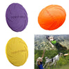 Soft Eco-friendly Natural Rubber Dog Frisbee Flying Disc Fetch Toy 17.5cm