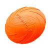 Soft Eco-friendly Natural Rubber Dog Frisbee Flying Disc Fetch Toy 17.5cm