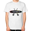Unisex T-Shirt (on man) Ash grey Eco Surf Puerto Rico