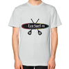 Unisex T-Shirt (on man) Silver Eco Surf Puerto Rico