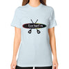 Unisex T-Shirt (on woman) Light blue Eco Surf Puerto Rico