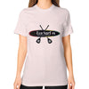 Unisex T-Shirt (on woman) Light pink Eco Surf Puerto Rico