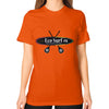 Unisex T-Shirt (on woman) Orange Eco Surf Puerto Rico