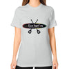 Unisex T-Shirt (on woman) Silver Eco Surf Puerto Rico
