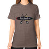 Unisex T-Shirt (on woman) Tri-Blend Coffee Eco Surf Puerto Rico