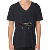 V-Neck (on man) Tri-Blend Black Eco Surf Puerto Rico