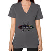 V-Neck (on woman) Asphalt Eco Surf Puerto Rico