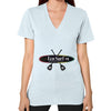 V-Neck (on woman) Light blue Eco Surf Puerto Rico