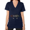 V-Neck (on woman) Navy Eco Surf Puerto Rico