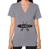 V-Neck (on woman) Slate Eco Surf Puerto Rico