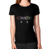 Women's T-Shirt Black Eco Surf Puerto Rico