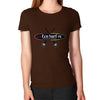 Women's T-Shirt Brown Eco Surf Puerto Rico