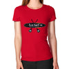 Women's T-Shirt Red Eco Surf Puerto Rico