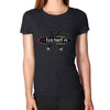 Women's T-Shirt Tri-Blend Black Eco Surf Puerto Rico